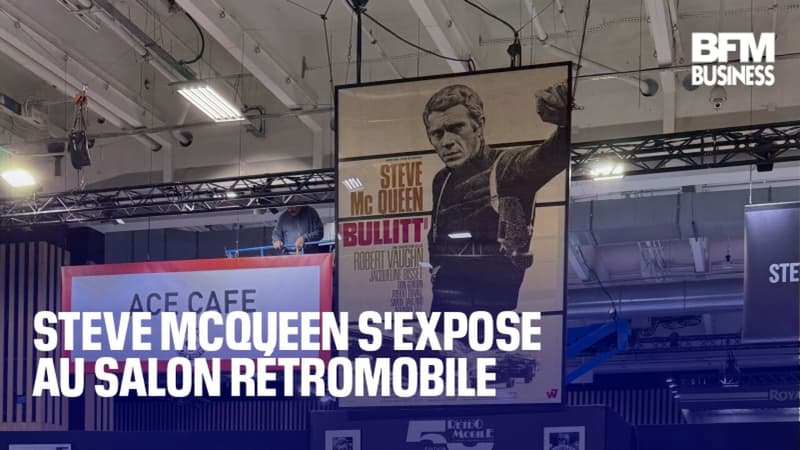 Steve McQueen s'expose au salon Rétromobile