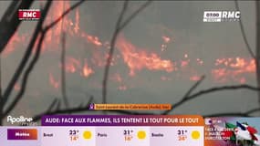 Aude : face au feu, les habitants se mobilisent en première ligne