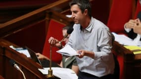 Le député LFI François Ruffin à l'Assemblée nationale, le 26 juin 2017