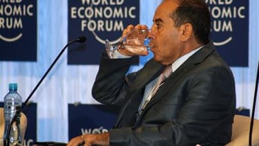 Le n°2 du nouveau régime libyen, Mahmoud Djibril, ici lors d'un forum économique en Jordanie, a annoncé samedi sa probable démission de la tête de l'exécutif du CNT alors que les autorités libyennes s'apprêtent à proclamer dimanche la "libération totale"