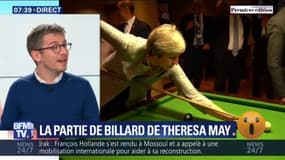 La leçon de billard de Giuseppe Conte à Theresa May en Égypte