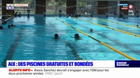 Aix-en-Provence : des piscines gratuites et bondées