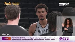 NBA: blessé, Victor Wembanyama se tiendra loin du parquet jusqu'en avril 