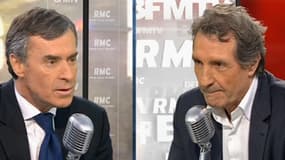 Jérôme Cahuzac répond aux questions de Jean-Jacques Bourdin sur BFMTV le 8 février 2013.