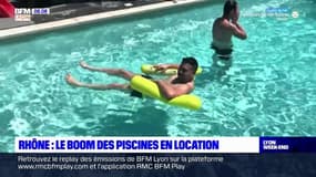 Rhône: la location de piscine de plus en plus populaire