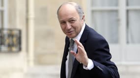 Laurent Fabius, ministre des Affaires étrangères, arrivant à l'Elysée, le 17 novembre 2012.