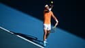 Rafael Nadal au service le 16 janvier 2023, à l'Open d'Australie