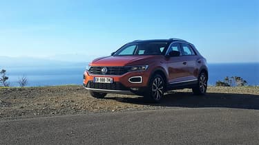 Le nouveau Volkswagen T-Roc, nouveau venu dans la bataille des SUV compact.