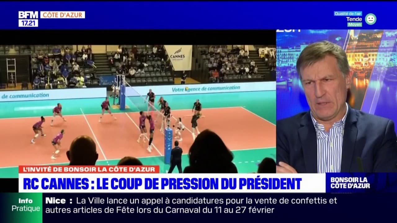 Menace De Baisses De Salaires Au RC Cannes: Le Président Du Club ...