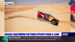 Dakar: quatrième victoire d'étape pour Sébastien Loeb