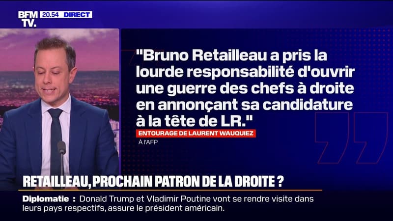 LE CHOIX DE GUILLAUME - Présidence LR: Bruno Retailleau, bientôt patron de la droite?