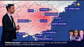Météo Var: un beau ciel bleu mais un fort vent ce mardi, jusqu'à 23°C à Sainte-Maxime