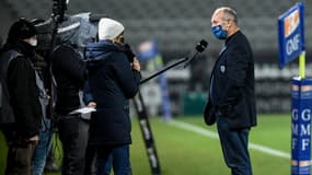 Philippe Saint-André répond aux questions de Canal+