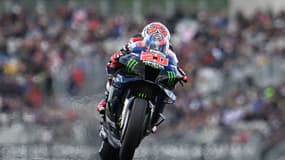 Fabio Quartararo lors des essais libres du GP de France.