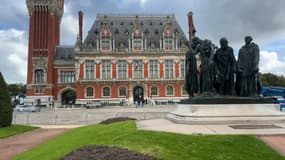Hôtel de ville de Calais ce 8 octobre