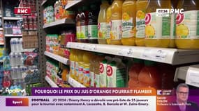 Pourquoi le prix du jus d'orange pourrait flamber? 