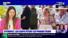 Saint-Tropez: dernière journée de l'événement "Les Chefs fêtents les producteurs"