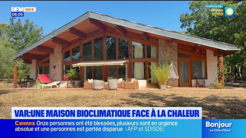 Seillans : une facture de chauffage 30 fois moins chère grâce à une maison bioclimatique