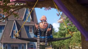 Gru et Gru Junior dans "Moi, Moche et Méchant 4"