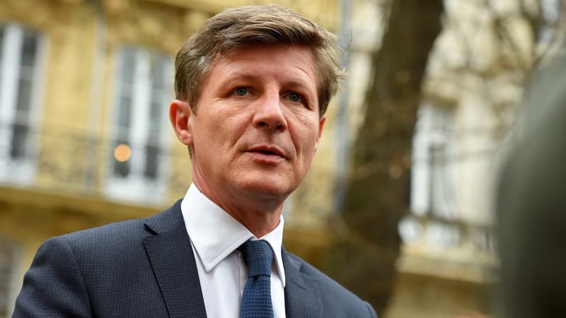 Nicolas Florian, maire LR de Bordeaux, en mars 2019