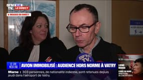 Avion immobilisé: "Les conditions dans lesquelles sont installés les passagers sont critiquables", estime Me François Procureur, bâtonnier de Châlons