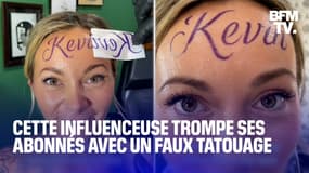 Cette influenceuse se fait tatouer le prénom de son petit ami sur son front 