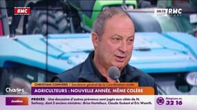 Agriculteurs en colère: "Le but est d'aller à Paris et rencontrer les élus", affirme Christian Convers, secrétaire général de la Coordination rurale