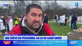 Saint-Omer: le personnel du centre hospitalier en grève