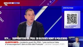 Incidents avant le match de football OL/PSG: "Cela installe dans la population, l'idée d'un ensauvagement et d'une perte de contrôle", déclare Jérôme Fourquet (IFOP)