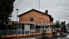 La caserne de gendarmerie de Limonest. 
