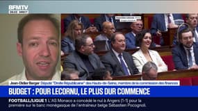 Budget 2026: "Ce que j'espère, c'est que les uns et les autres vont être capables de faire des concessions", déclare Jean-Didier Berger, député "Droite Républicaine"