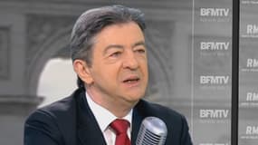 Jean-Luc Mélenchon, invité de Jean-Jacques Bourdin, le lundi 7 avril 2014.