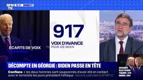 Présidentielle américaine: Joe Biden passe devant en Géorgie alors que le décompte touche à sa fin