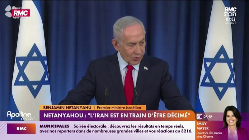Netanyahou : "L'Iran est en train d'être décimé"