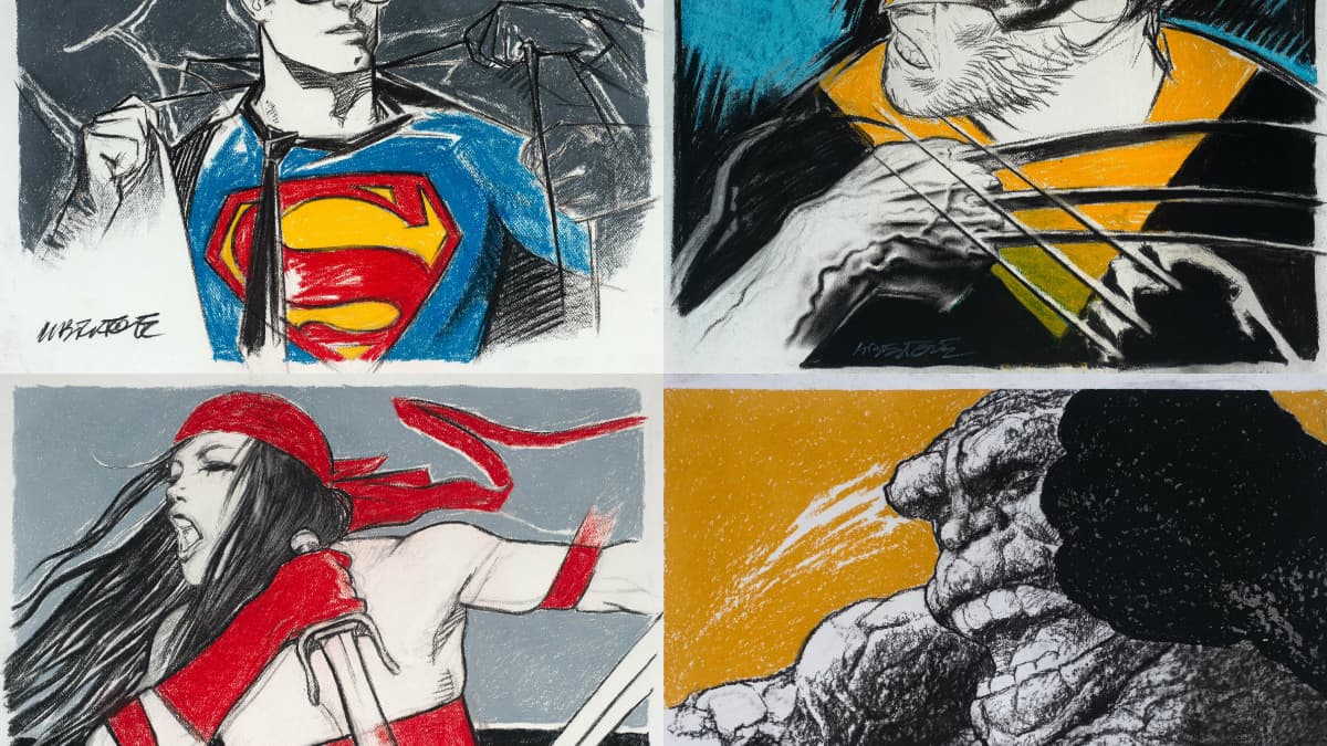 Superman, Wolverine, Elektra et La Chose