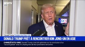 Donald Trump affirme "être ouvert" à une rencontre avec le dirigeant nord-coréen Kim Jong-un
