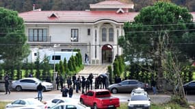 L'une des villas fouillées lundi à Yalova.