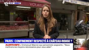 A Paris, dans le quartier de Château-Rouge, des règles de confinement mieux respectées que la veille