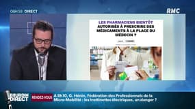 Les pharmaciens bientôt autorisés à prescrire des médicaments?