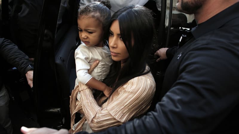 Kim Kardashian et sa fille North West en Arménie en avril 2015