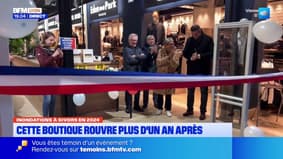 Inondations à Givors : cette boutique rouvre un an après