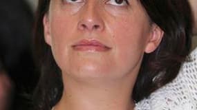 Cécile Duflot, élue officiellement secrétaire nationale du parti Europe Ecologie-Les Verts (EELV) samedi. Le parti écologiste français a voté dans la motion finale de son congrès samedi les conditions qu'il entend poser au Parti socialiste pour un accord