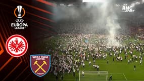 Francfort 1-0 West Ham : L'envahissement de terrain pour fêter la qualification en finale