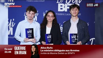 Voici les lauréats du DÉFI BFMTV Frédéric Leclerc-Imhoff