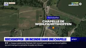 Bas-Rhin: la chapelle de Wohlfahrtshoffen en partie incendiée