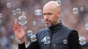 Erik ten Hag avec Manchester United le 27 octobre 2024