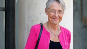 La ministre du travail Elisabeth Borne à Paris le 11 mai 2022