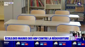 Déconfinement: des maires des Hauts-de-France contre la réouverture des écoles
