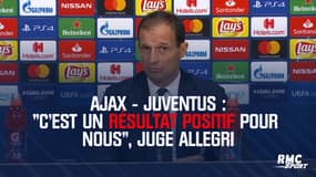 Ajax-Juventus : "C’est un résultat positif pour nous", juge Allegri