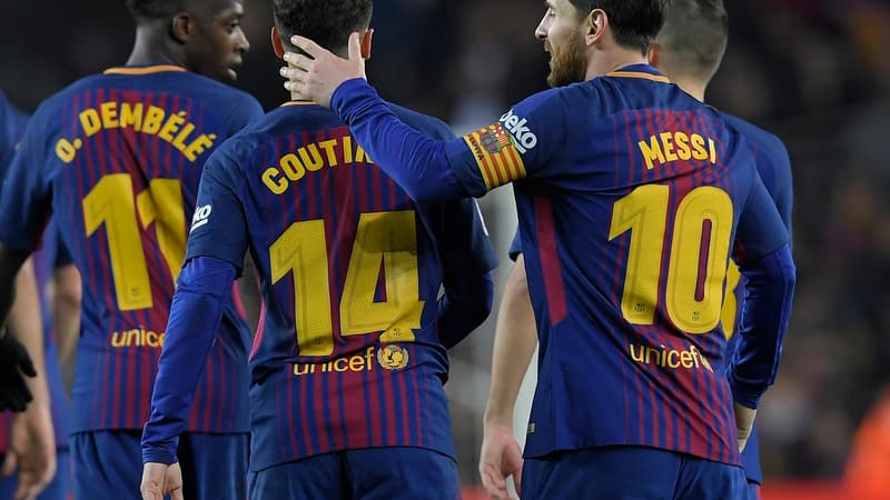Dembélé, Coutinho et Messi